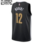 Memphis Grizzlies Trikot Ja Morant Nike 2023-24 City Edition Schwarz Swingman - Kinder